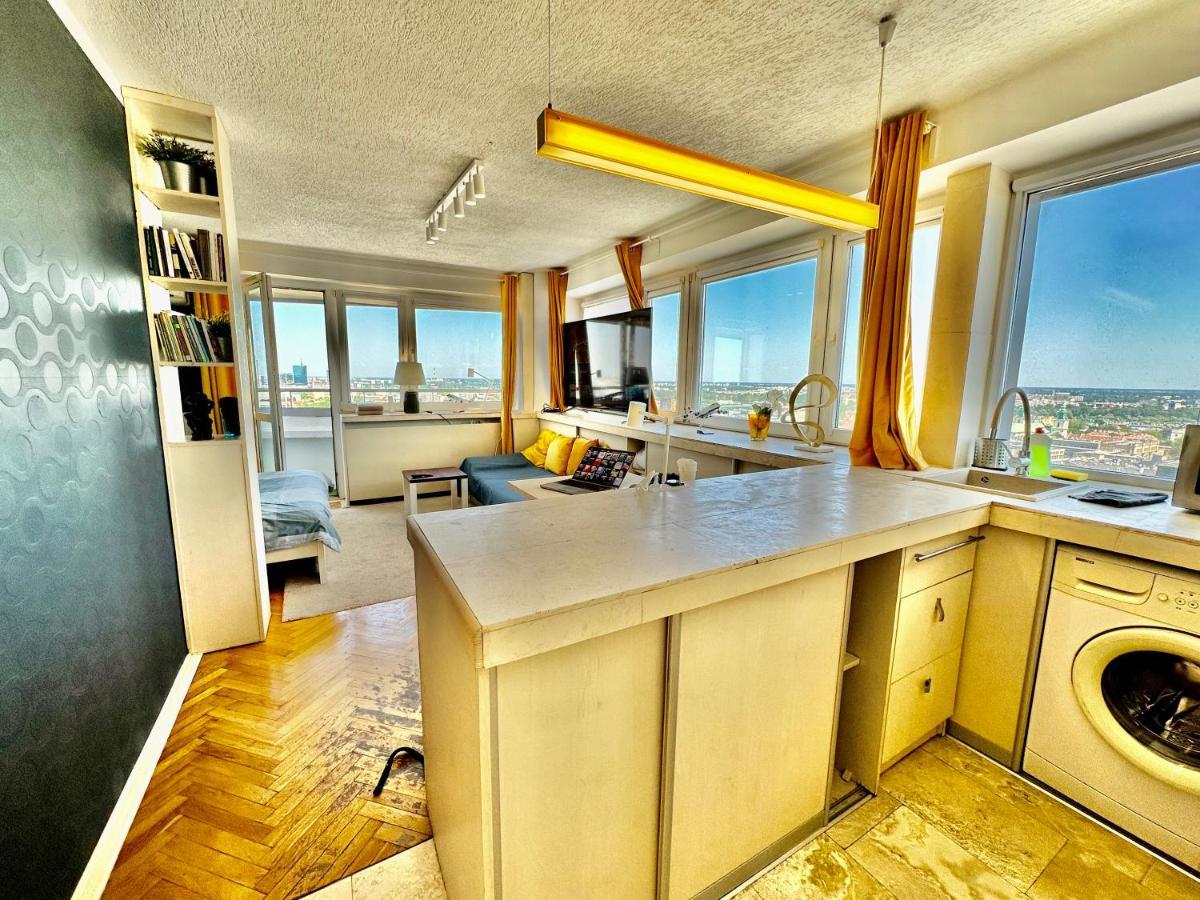 Apartamento Sun Clima/Ac Metro X2 Fast Wifi 500 Mbs 70'Tv Netflix Appletv Hbo Varsovia Exterior foto
