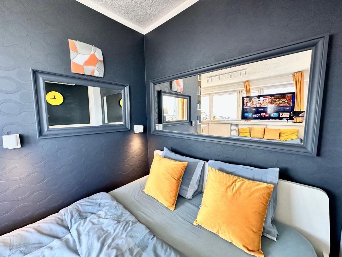 Apartamento Sun Clima/Ac Metro X2 Fast Wifi 500 Mbs 70'Tv Netflix Appletv Hbo Varsovia Exterior foto